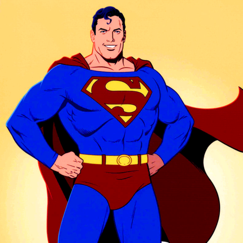 La Posa da Supereroe